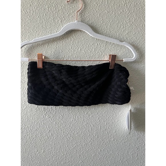 GOOD AMERICAN Jacquard Better Band Bikini Top - Picture 4 of 13